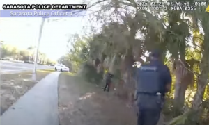 Sarasota Police bodycam video. Credit SPD